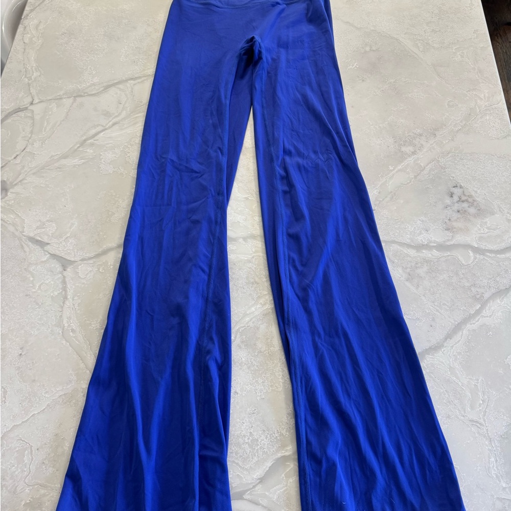 PARAGON Women's Vibrant Blue Flare Pants